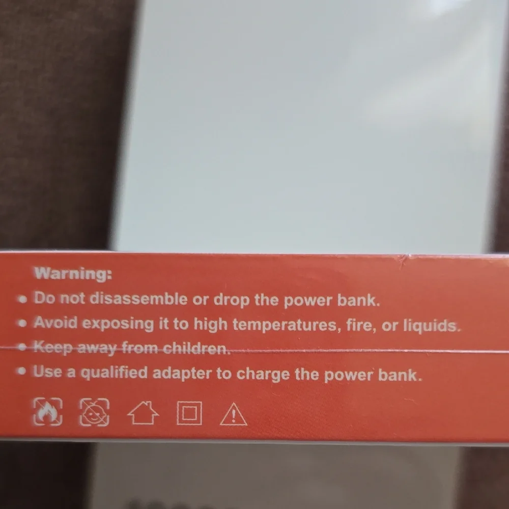 Joyfar. 10000mAh White Power Bank Charger